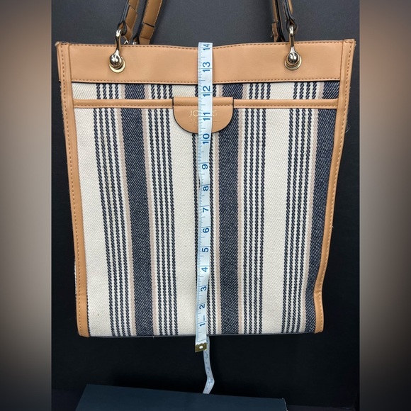 Jones New York shoulder bag Signature Navy Blue and white - Picture 10 of 12